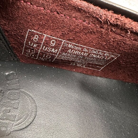 Dr Martens Unisex M 9/10 Adrian Snaffle Smooth Leather Kiltie Casual Loafers - Picture 8 of 8